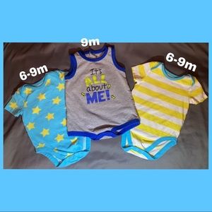 Carter's Baby 6-9m , 9m one-pieces
